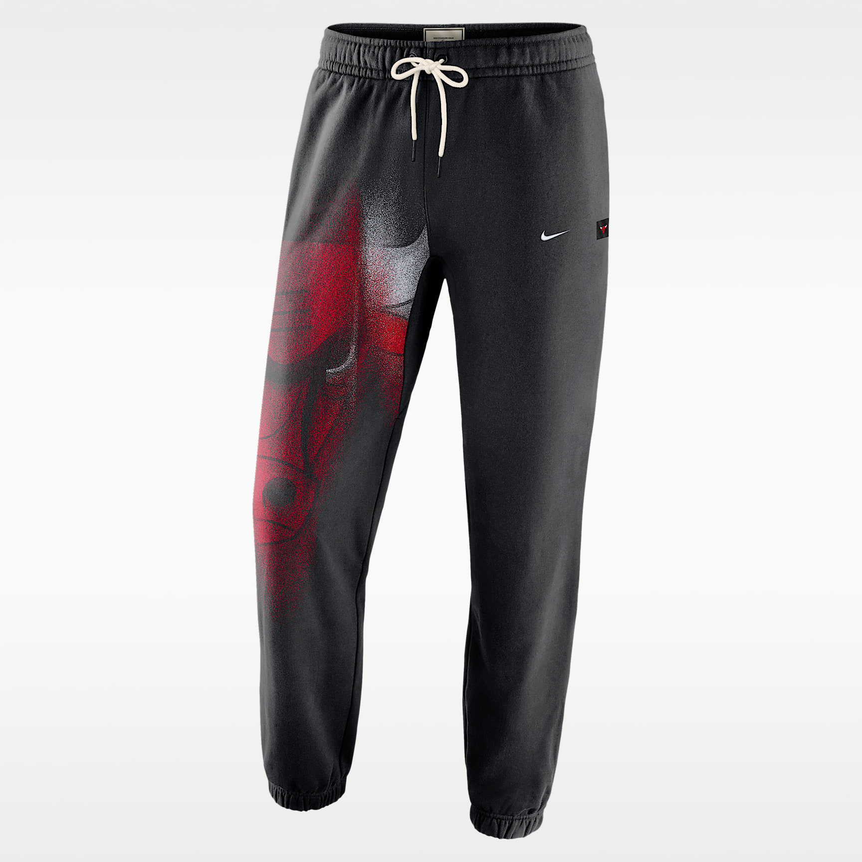 Chicago Bulls Standard Issue Men's Fleece Basketball Trousers. Nike HR
